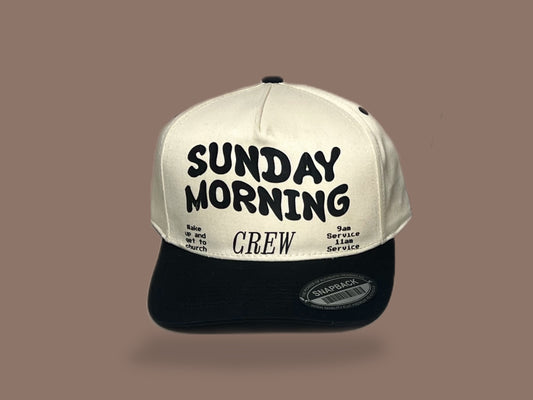 SUNDAY MORNING CREWS SNAPBACK