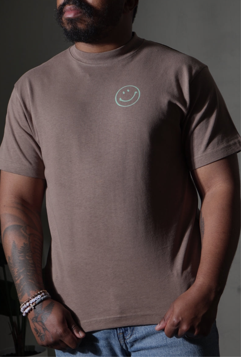 SMILE BELIEVER REVERSE HEAVYWEIGHT TEE